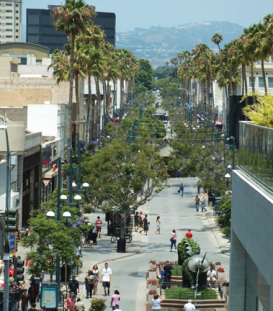 Santa Monica Third Street Prominade