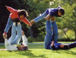 Family fun. Photo by Keith Brofsky/Artville