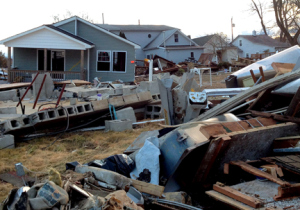 Wreckage from Hurricane Sandy. Photo by Spleeness/Flickr/cc