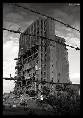 Perpetual growth is unsustainable and will lead to collapse.  Photo by Chris Wevers.