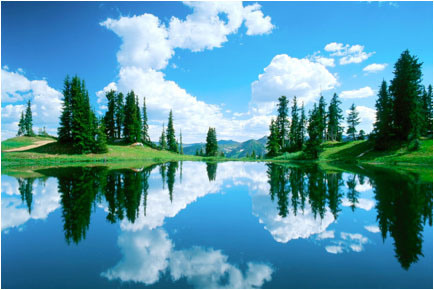 The natural world offers balance and peace of mind.  Photo by Adam Jones